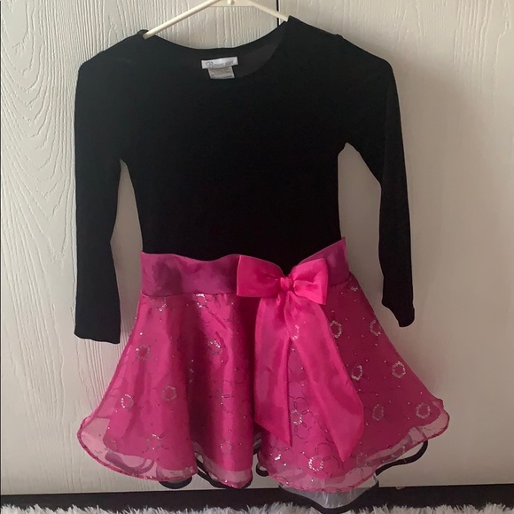 Bonnie Jean Other - Bonnie Jean long sleeve velvet top dress